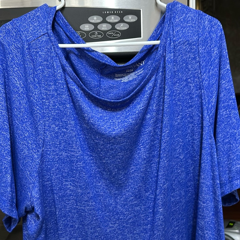 Lane Bryant top blue